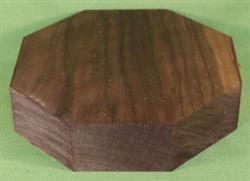 Bowl #390 - Solid Black Walnut Bowl Blank ~ 6" x 2" ~ $17.99